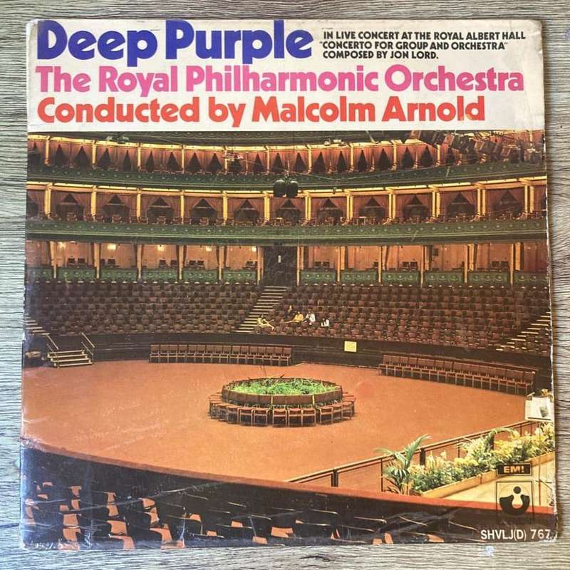 Deep Purple - Concerto For Group & Orchestra LP/Album (1970 SA press) G+/VG