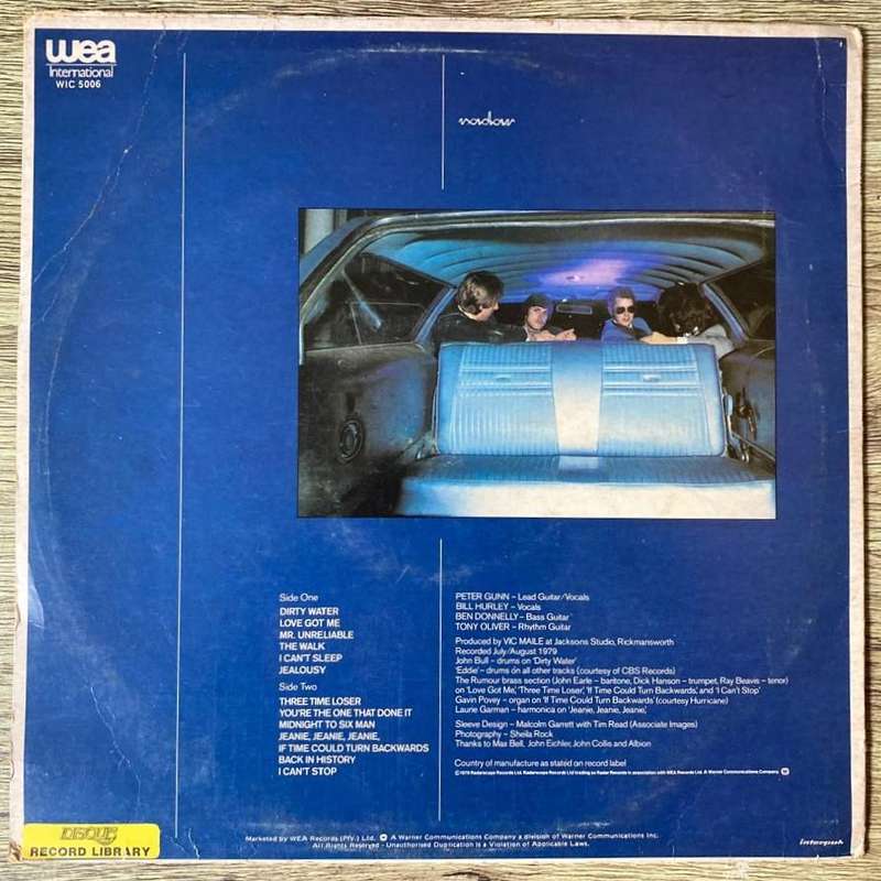 The Inmates - First Offence LP/Album (1979 SA press) VG+/G+