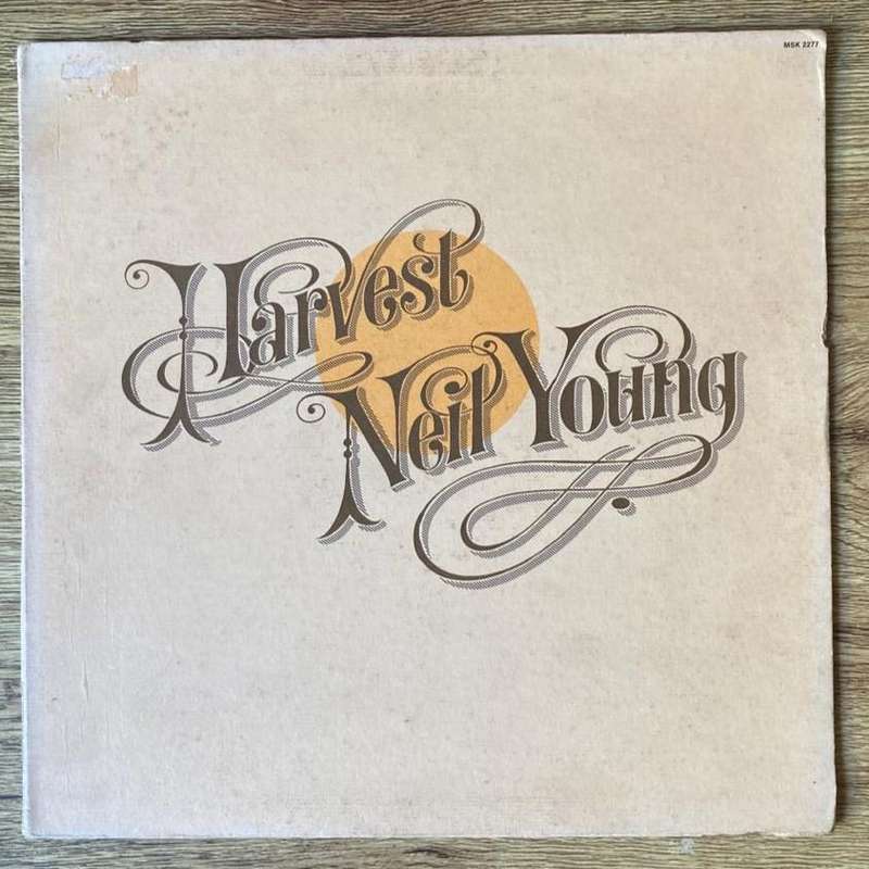 Neil Young - Harvest LP/Album (SA press) G+/VG