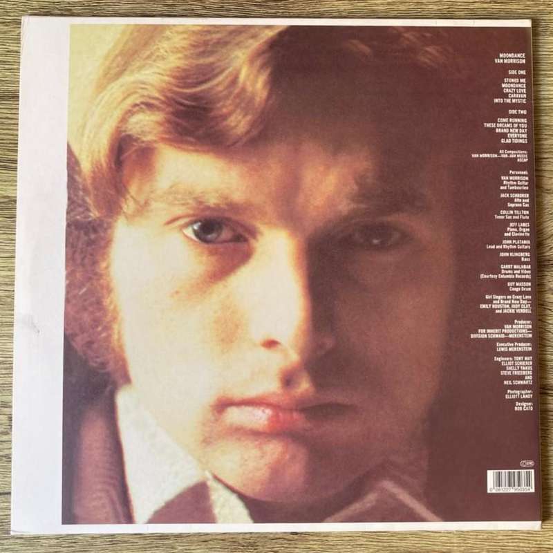 Van Morrison - Moondance LP/Album (2015 European reissue) VG+/VG+