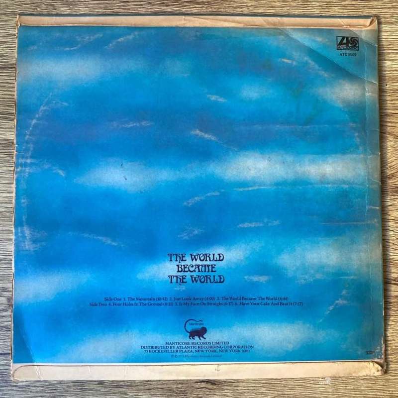 Premiata Forneria Marconi - The World Became the World LP/Album (1974 SA press) VG/G+