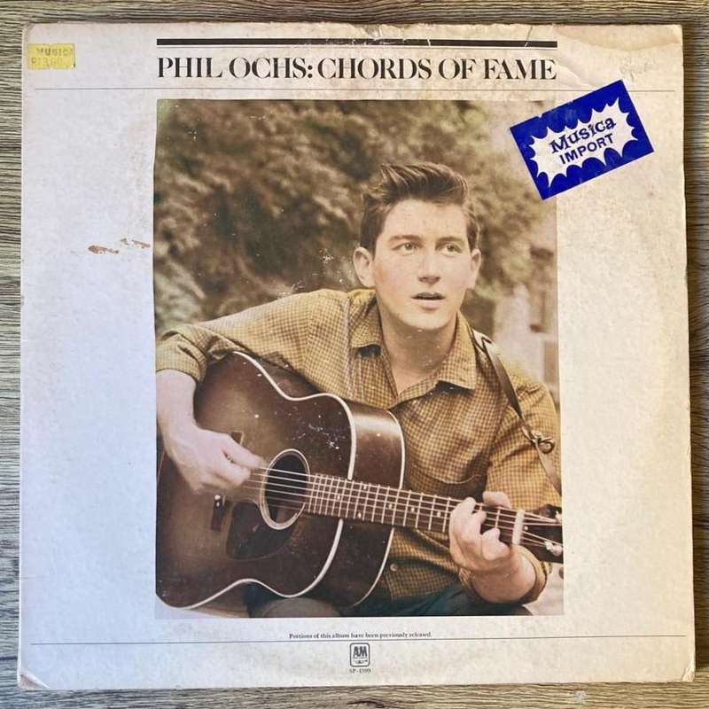Phil Ochs - Chords Of Fame 2xLP/Comp. (1976 US import) VG+/VG/G+