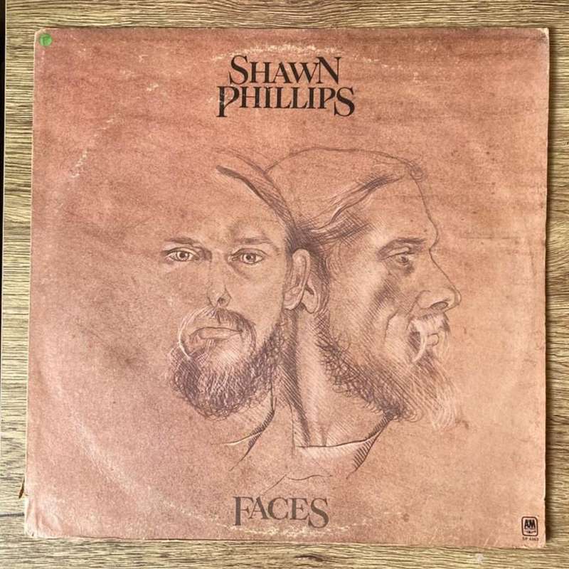 Shawn Phillips - Faces LP/Album (1972 US import) VG/G+