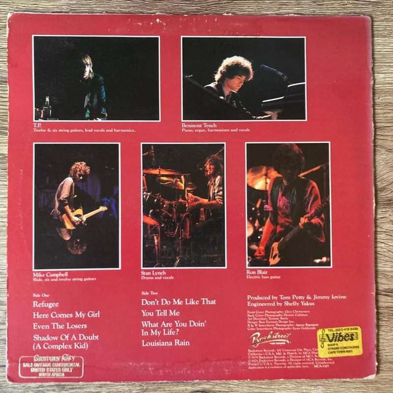 Tom Petty & the Heartbreakers - Damn The Torpedoes LP/Album (1979 US import) VG/VG-
