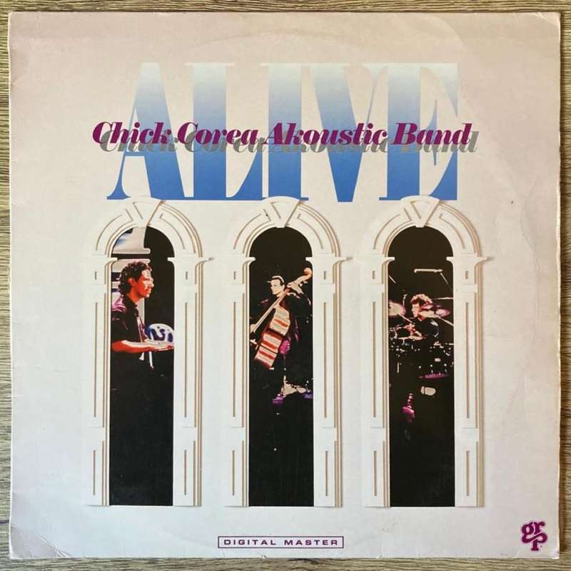 Chick Corea Akoustic Band - Alive LP/Album (1991 SA press) VG/VG