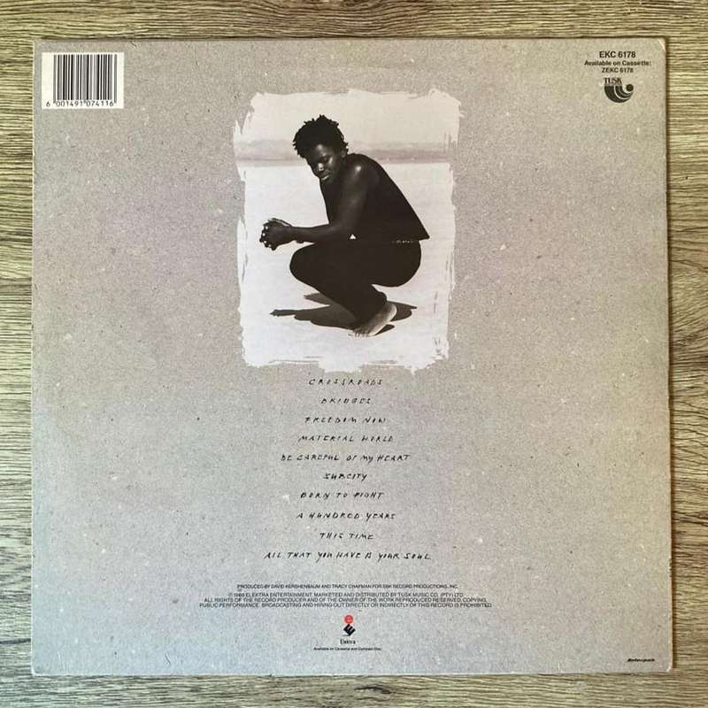 Tracy Chapman - Crossroads LP/Album (1989 SA press) VG/VG+