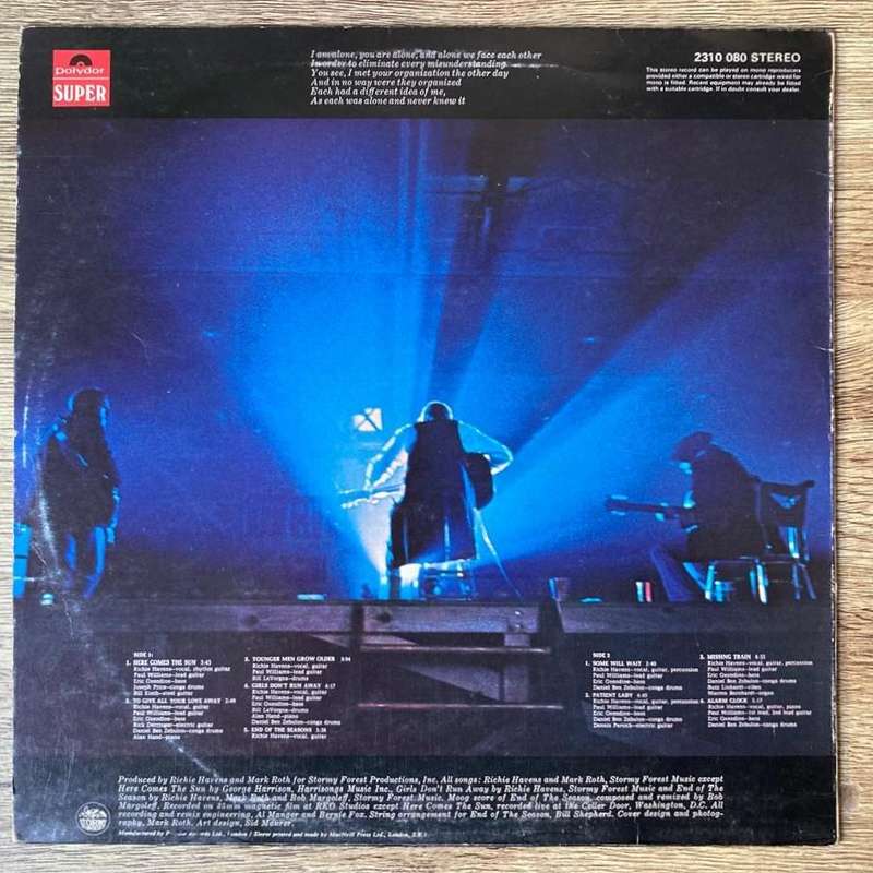 Richie Havens - Alarm Clock LP/Album (1971 UK import) VG+/VG