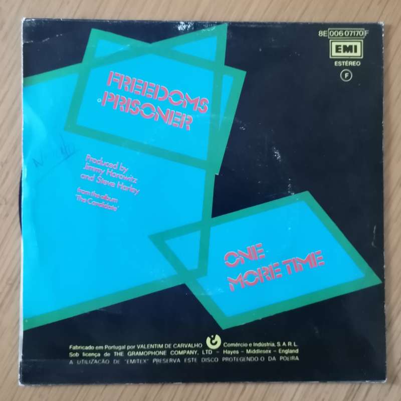 Steve Harley - Freedom's Prisoner 7"/single (1979 UK import) VG+/VG+