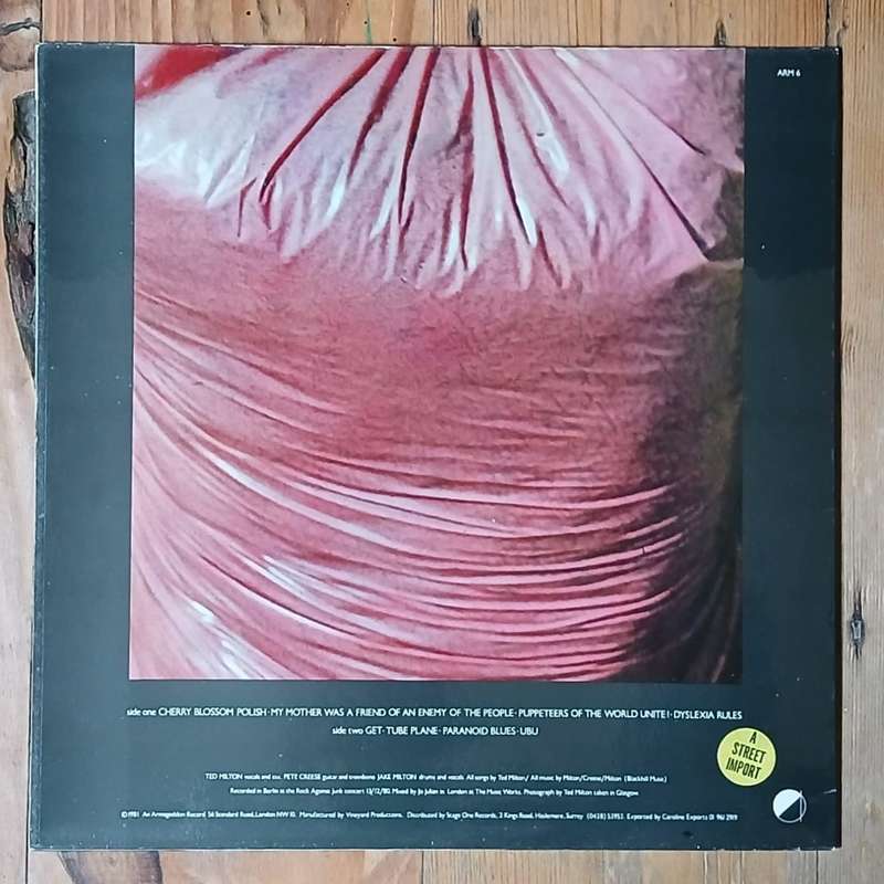 Blurt - In Berlin LP/Album (1981 UK import) VG+/VG+