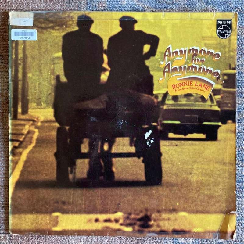 Ronnie Lane & Slim Chance - Anymore For Anymore LP/Album (1974 German import) VG+/VG