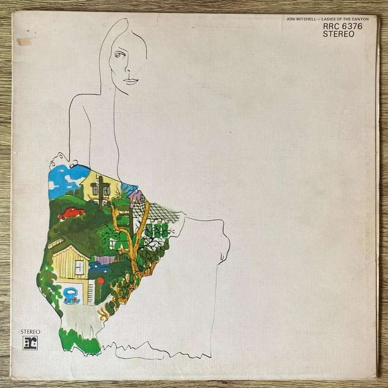 Joni Mitchell - Ladies of the Canyon LP/Album (1970 SA press) VG/VG