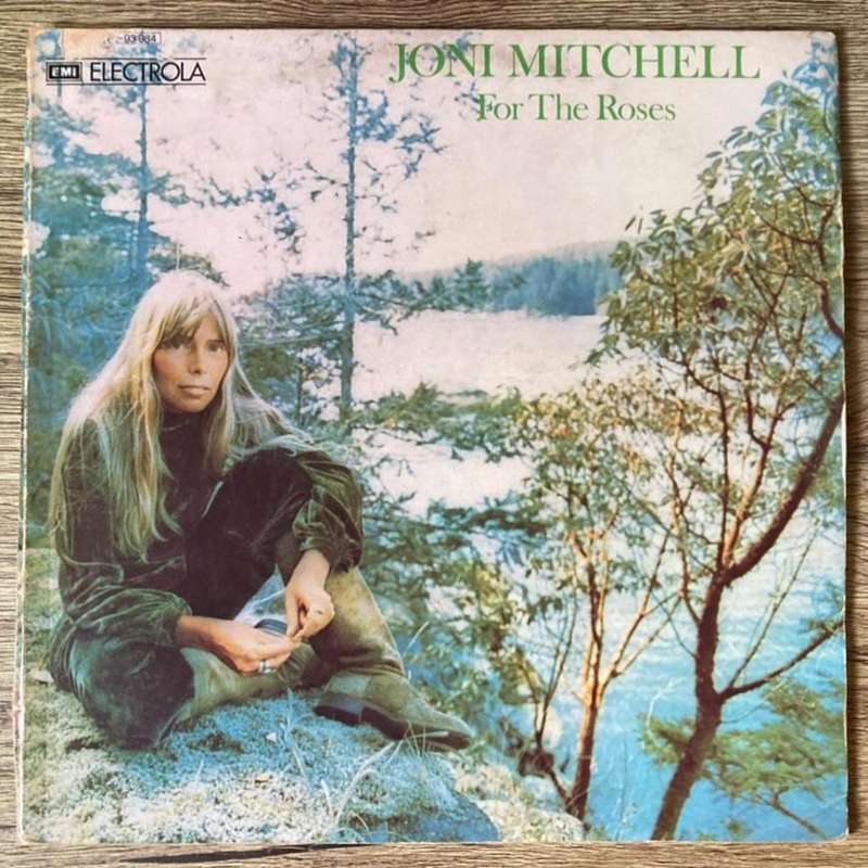 Joni Mitchell - For the Roses LP/Album (1973 SA press) VG+/G+
