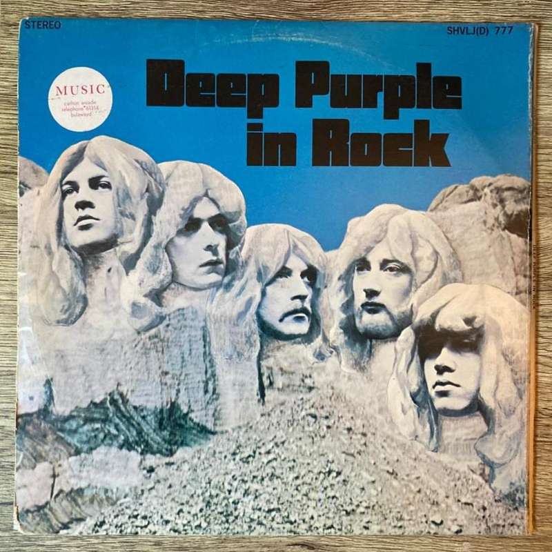 Deep Purple - In Rock LP/Album (1970 SA press) VG/VG