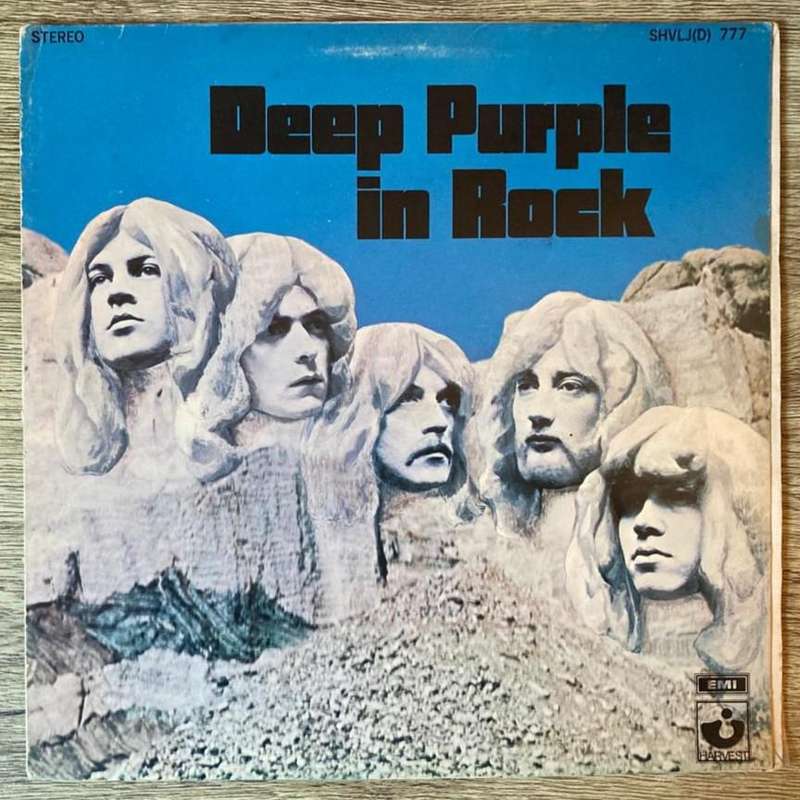 Deep Purple - In Rock LP/Album (1970 SA press) VG/VG