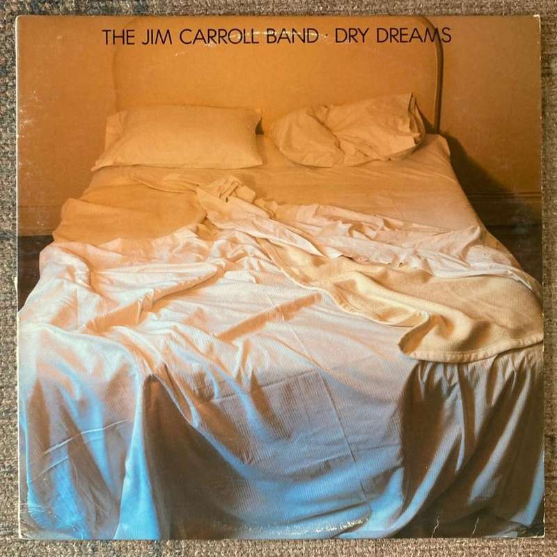 The Jim Carroll Band - Dry Dreams LP/Album (1982 US import) VG+/VG