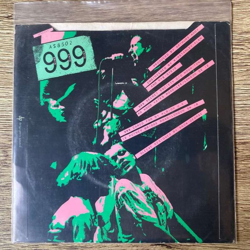 999 - Emergency 7"/single (1978 UK import) VG/VG+