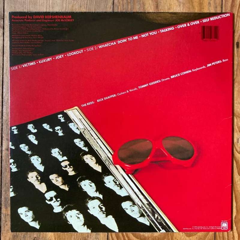 The Reds (self-titled) LP/Album (1979 US import) VG+/VG+