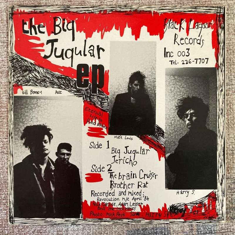 Inca Babies - The Big Jugular EP/12" (1984 UK import) VG/VG