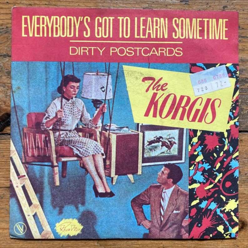 Korgis - Everybody's Got To Learn Sometime 7"/single (1980 French import) VG+/VG+