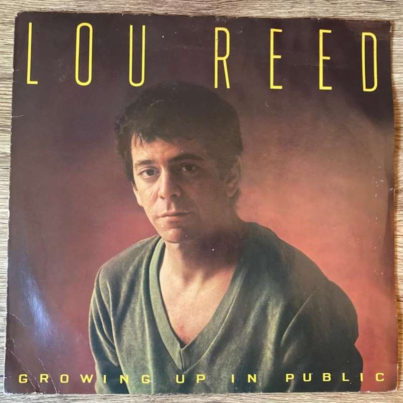 Lou Reed - Growing Up In Public LP/Album (1980 Germain import) VG+/VG