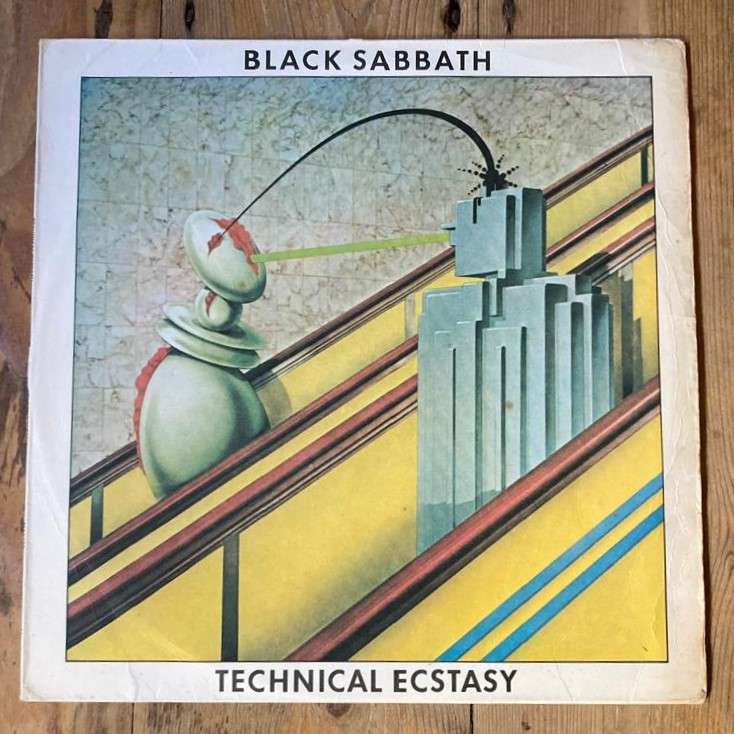 Black Sabbath - Technical Ecstasy LP/Album (1976 SA press) G+/VG