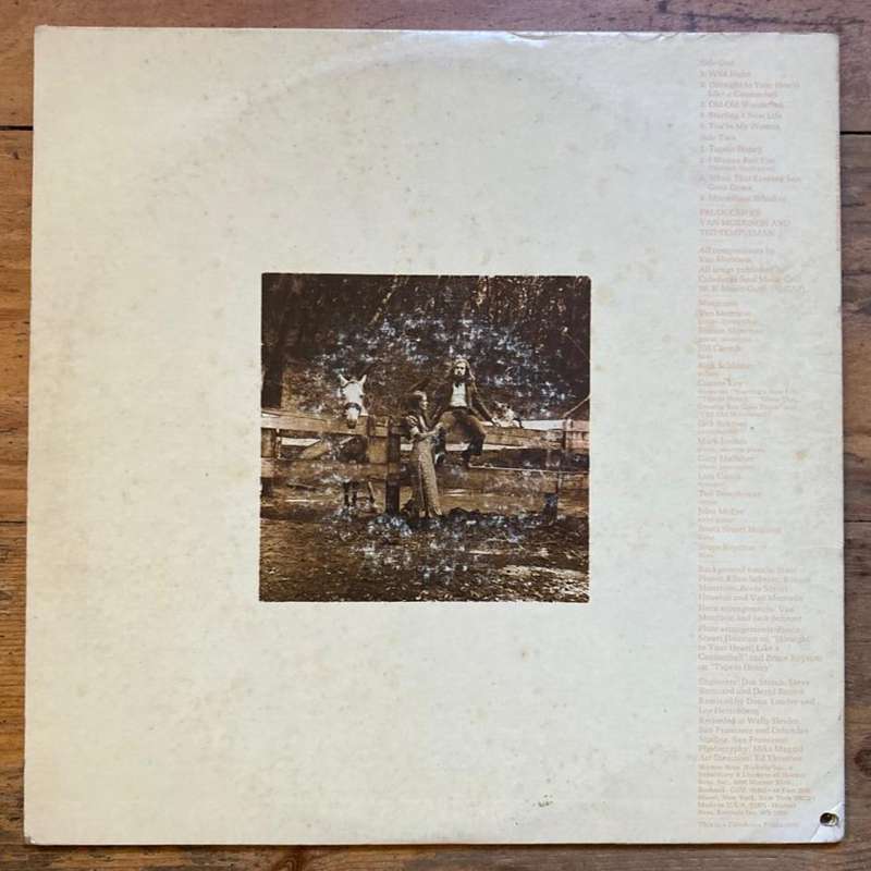 Van Morrison - Tupelo Honey LP/Album (1971 US import) G+/VG