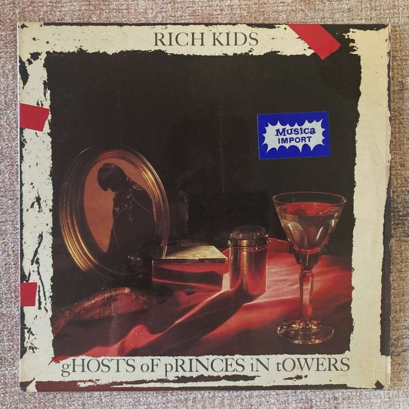 Rich Kids - Ghosts Of Princes In Towers LP/Album (1978 UK import) VG/VG+
