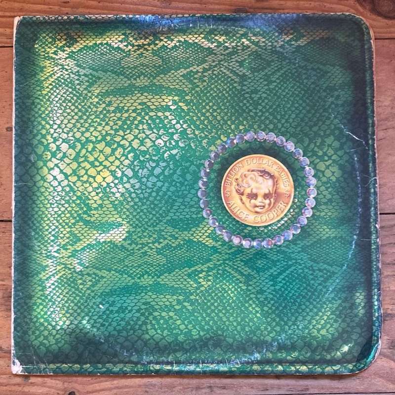 Alice Cooper - Billion Dollar Babies LP/Album (SA press) G+/VG