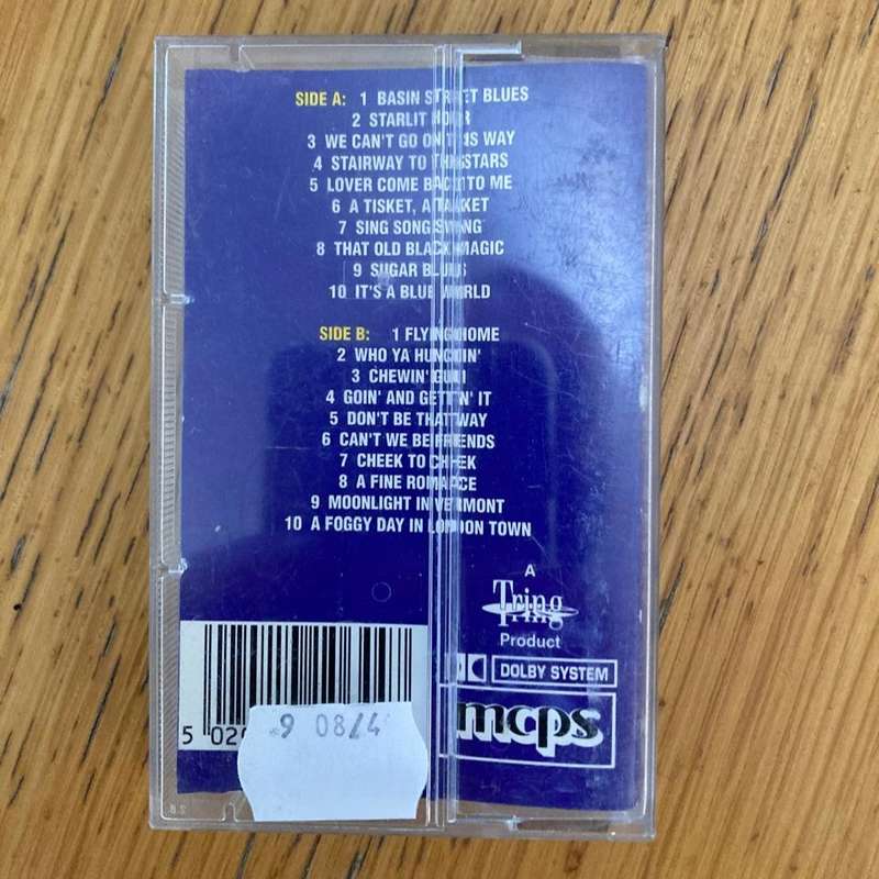 Ella Fitzgerald - Basin Street Blues Cassette/Comp. (Italian import) VG