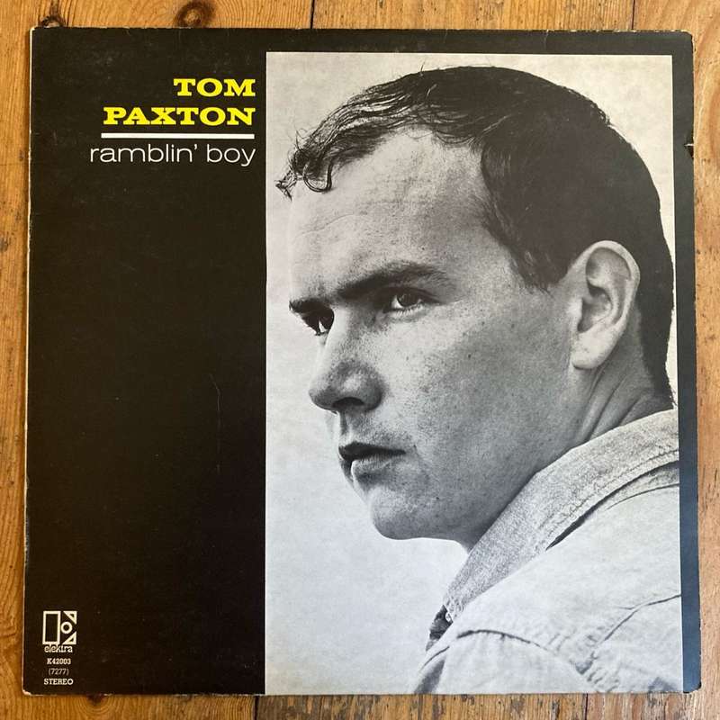 Tom Paxton - Ramblin' Boy LP/Album (UK import) VG+/VG+