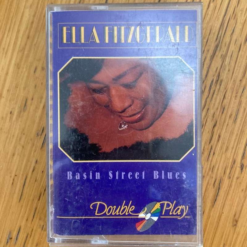 Ella Fitzgerald - Basin Street Blues Cassette/Comp. (Italian import) VG