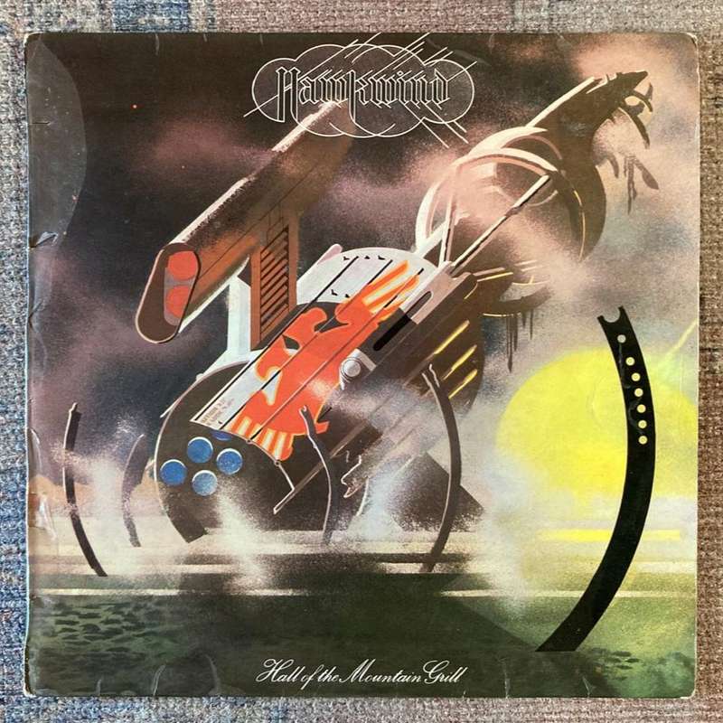 Hawkwind - Hall Of the Mountain Grill LP/Album (1974 SA press) VG/VG