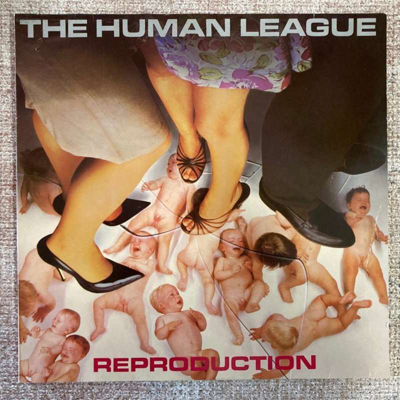 The Human League - Reproduction LP/Album (1979 German import) VG+/VG+