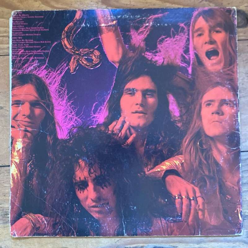 Alice Cooper - Killer LP/Album (1971 SA press) VG/G+