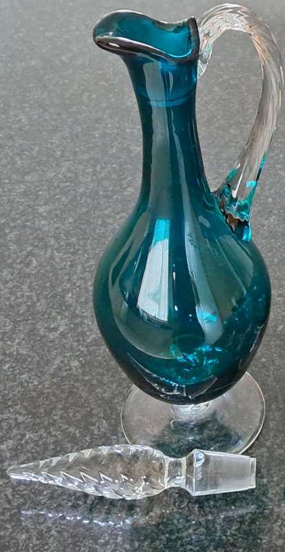 Vintage Empoli Decanter (Damaged)