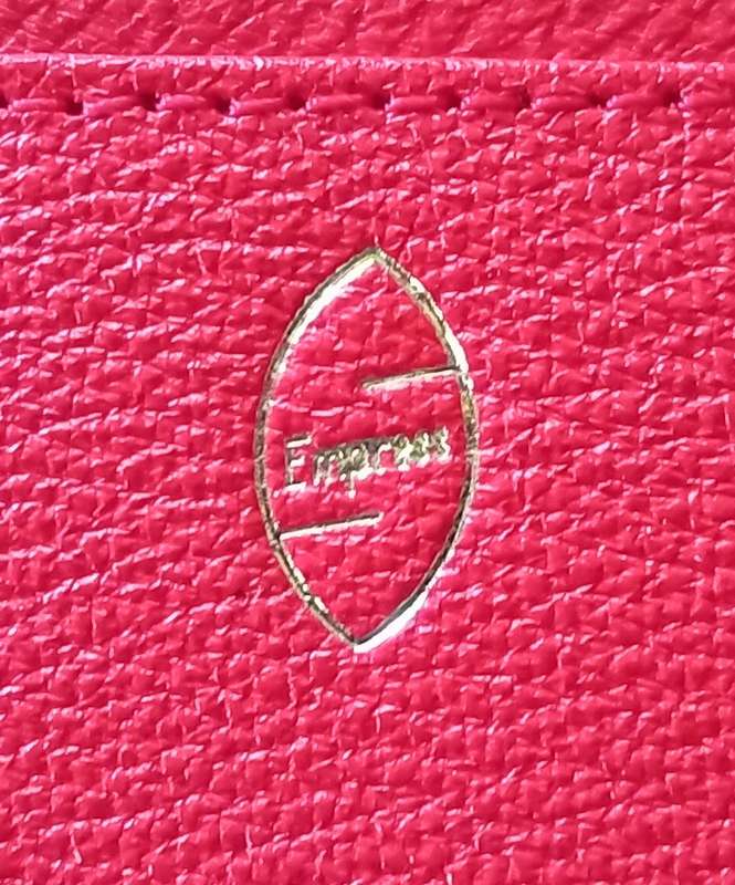 Vintage 'Empress' Travel Wallet (Real Leather)