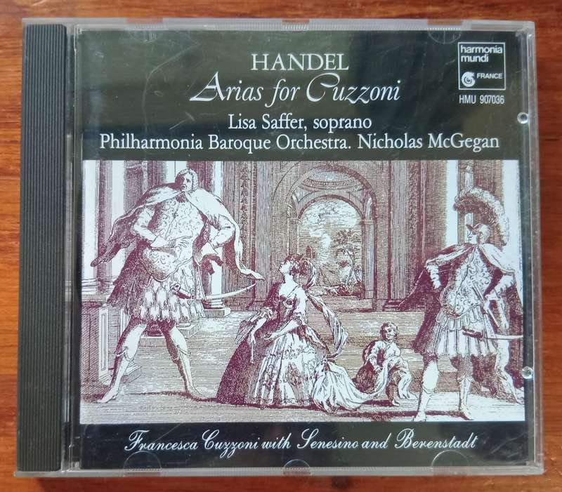 Handel: Arias for Cuzzoni
