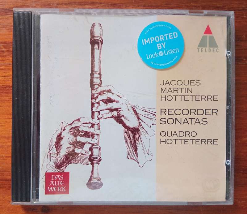 Hotteterre: Recorder Sonatas