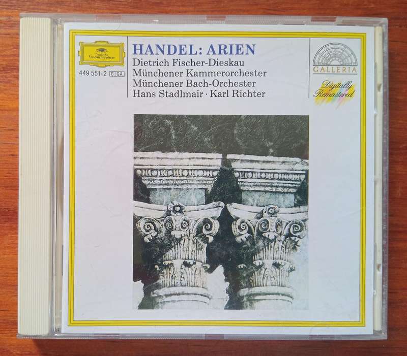 Handel: Arias (Fischer-Dieskau)
