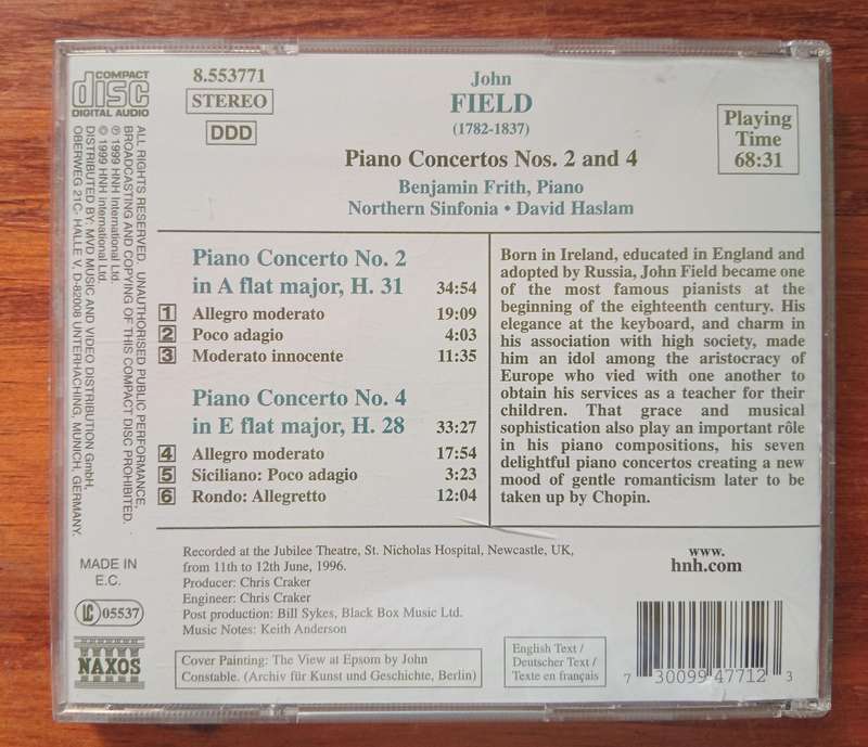 Field: Piano Concertos Nos. 2 & 4