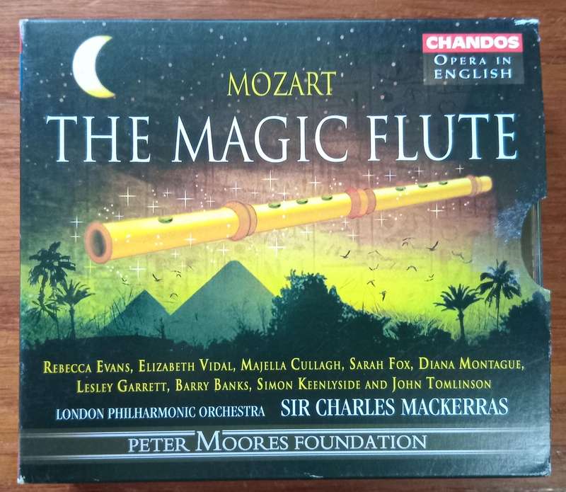 Mozart: The Magic Flute (2CDs, Sung in English, cond. Mackerras)