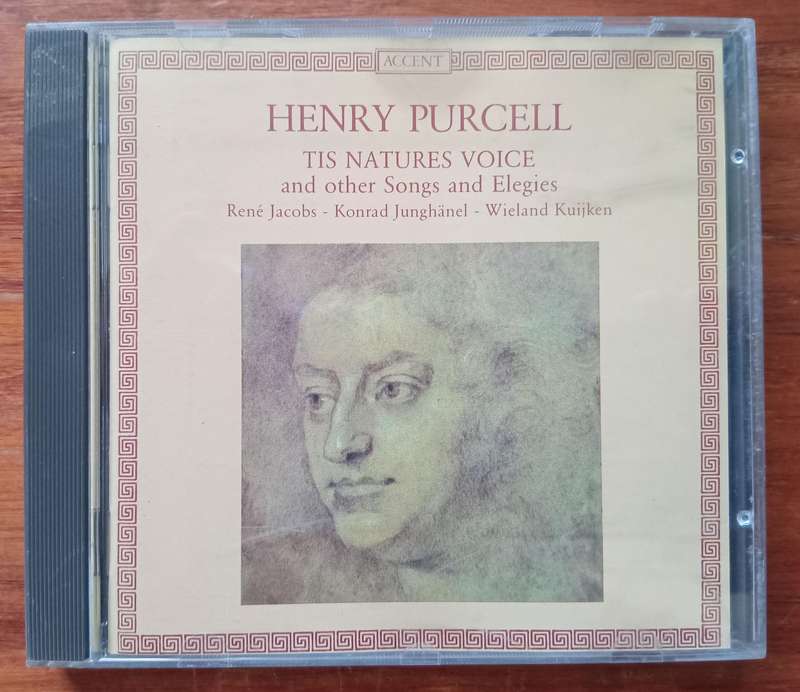 Purcell: Tis Nature's Voice and other Songs and Elegies