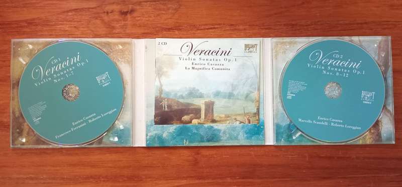 Veracini: Violin Sonatas Op. 1 (2CDs)