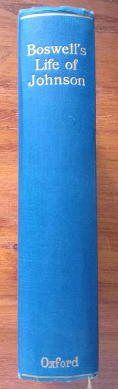 Boswell's Life of Johnson (2 Vols in One)