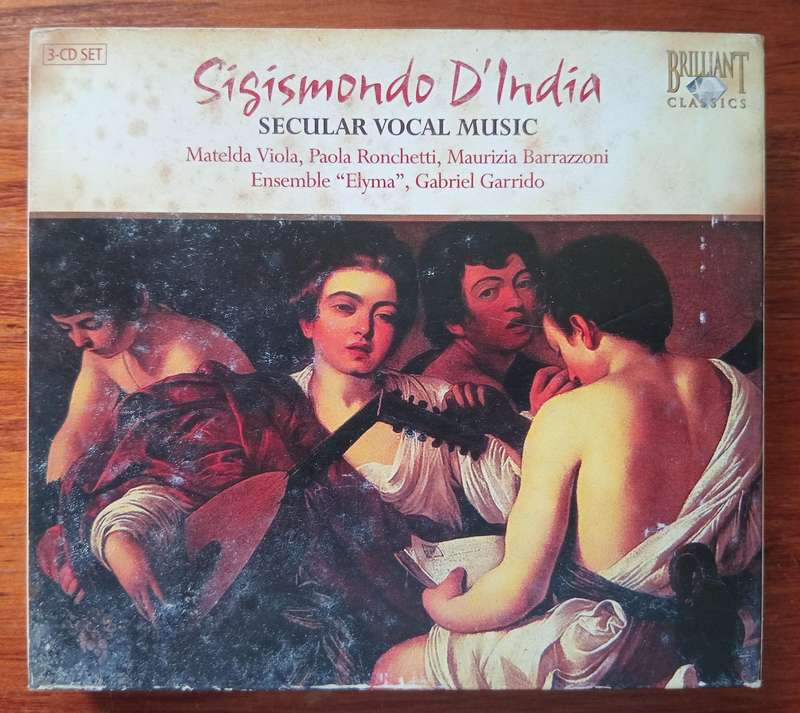D'India: Secular Vocal Music (3CDs)