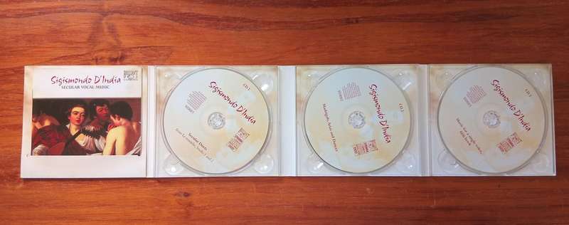 D'India: Secular Vocal Music (3CDs)
