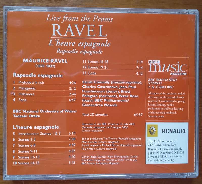 Ravel: L'heure Espagnole