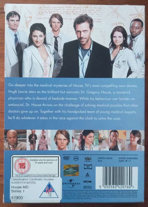 House (Season 1, 6 DVDs)