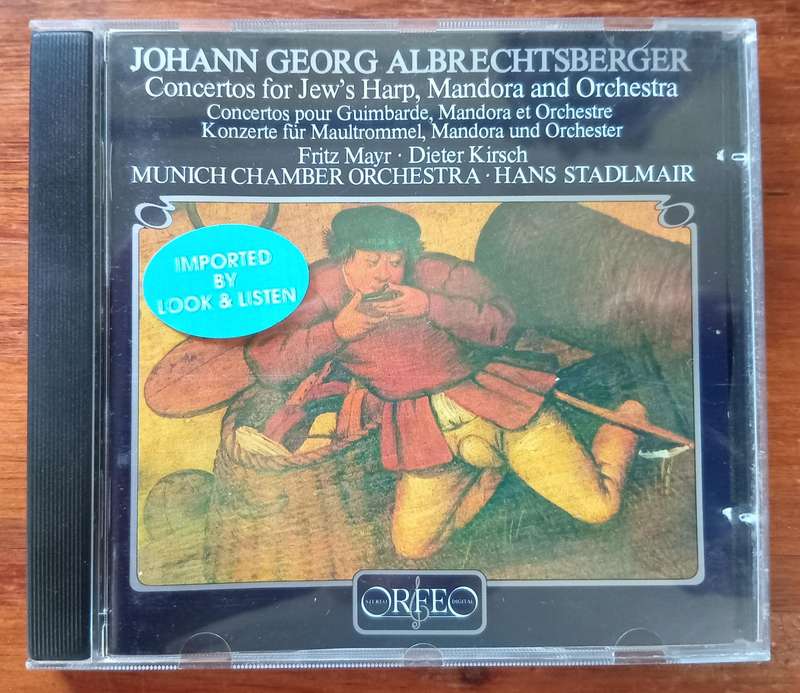 Albrechtsberger: Concertos for Jew's Harp, Mandora and Orchestra