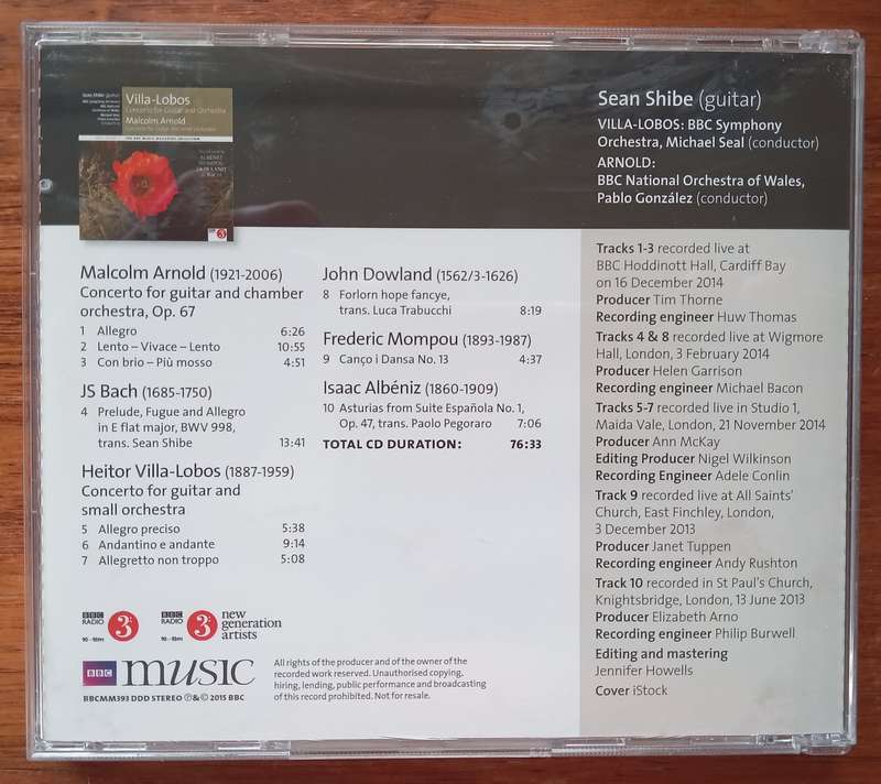 Villa-Lobos, Arnold: Guitar Concertos